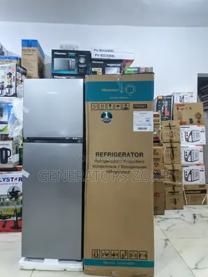Hisense 200dr Double Door 154l Fridge – Silent Operation
