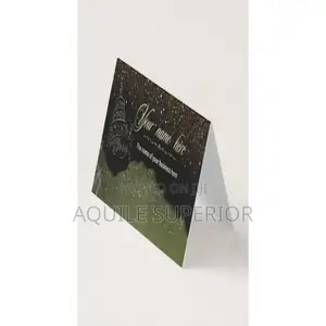 Tent Card Branding For Season Greetings