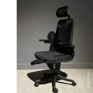 Executive High Back Ergonomic Swivel Chair With Head Rest