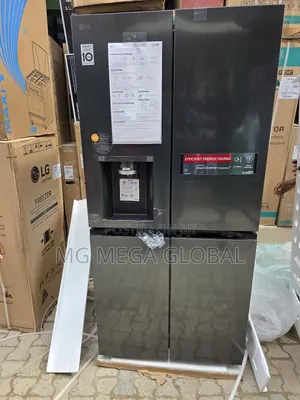 Lg Cross Door Refrigerator With Dispenser/Ice Maker