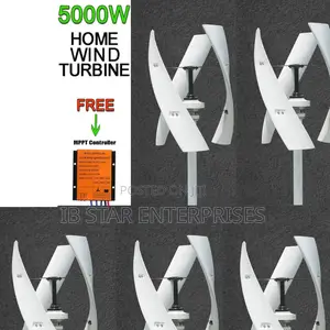 Escape the Electric Bill: Get 5000w 48v Vertical Wind Turbine Power
