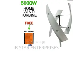 The Modern Solution for Energy: 5000w 48v Vertical Wind Turbine