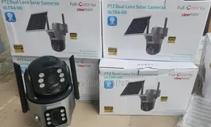 Solar Powered Dual Lens V380 Ptz Camera