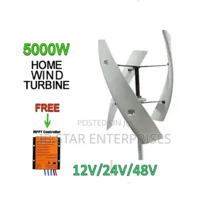 Get Energy Independence With 5000w 48v Vertical Wind Turbine Right Now