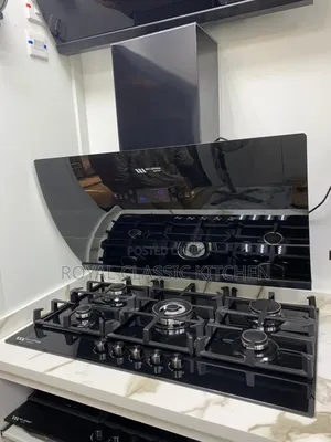 Built in Gas Hob and Range Hood