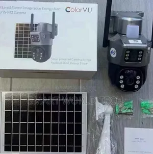 Double Lens PTZ Solar Camera