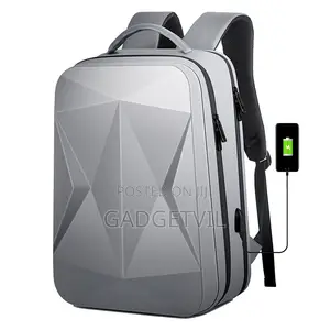 Men's Waterproof Large Capacity Abs Hard Shell Backpack