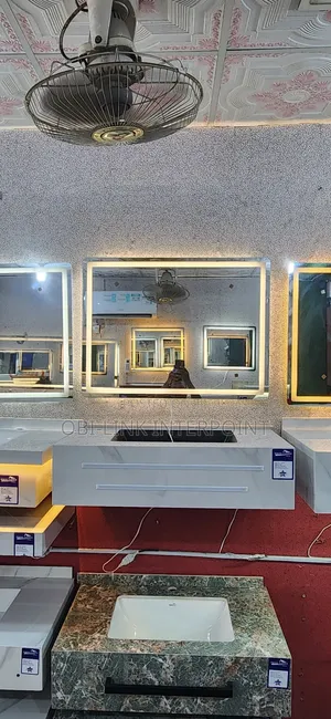 Luxury Cabinet Basin and Mirror