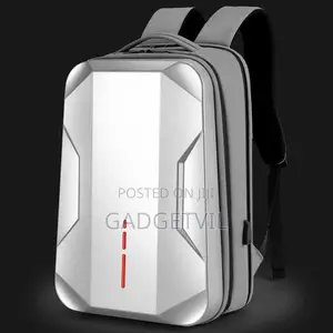 Men's Alien Gaming Travel Business School Hard Shell Backpack