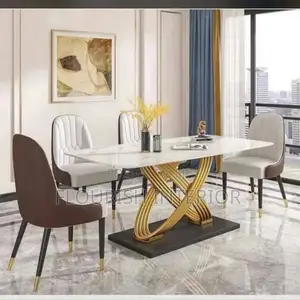 Luxury Quality Imported Marble Dining by 6