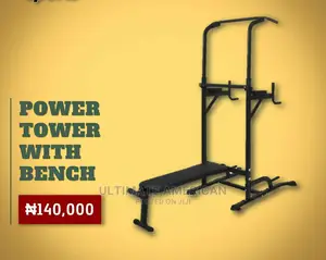 Imported Power Tower With Bench Brand New