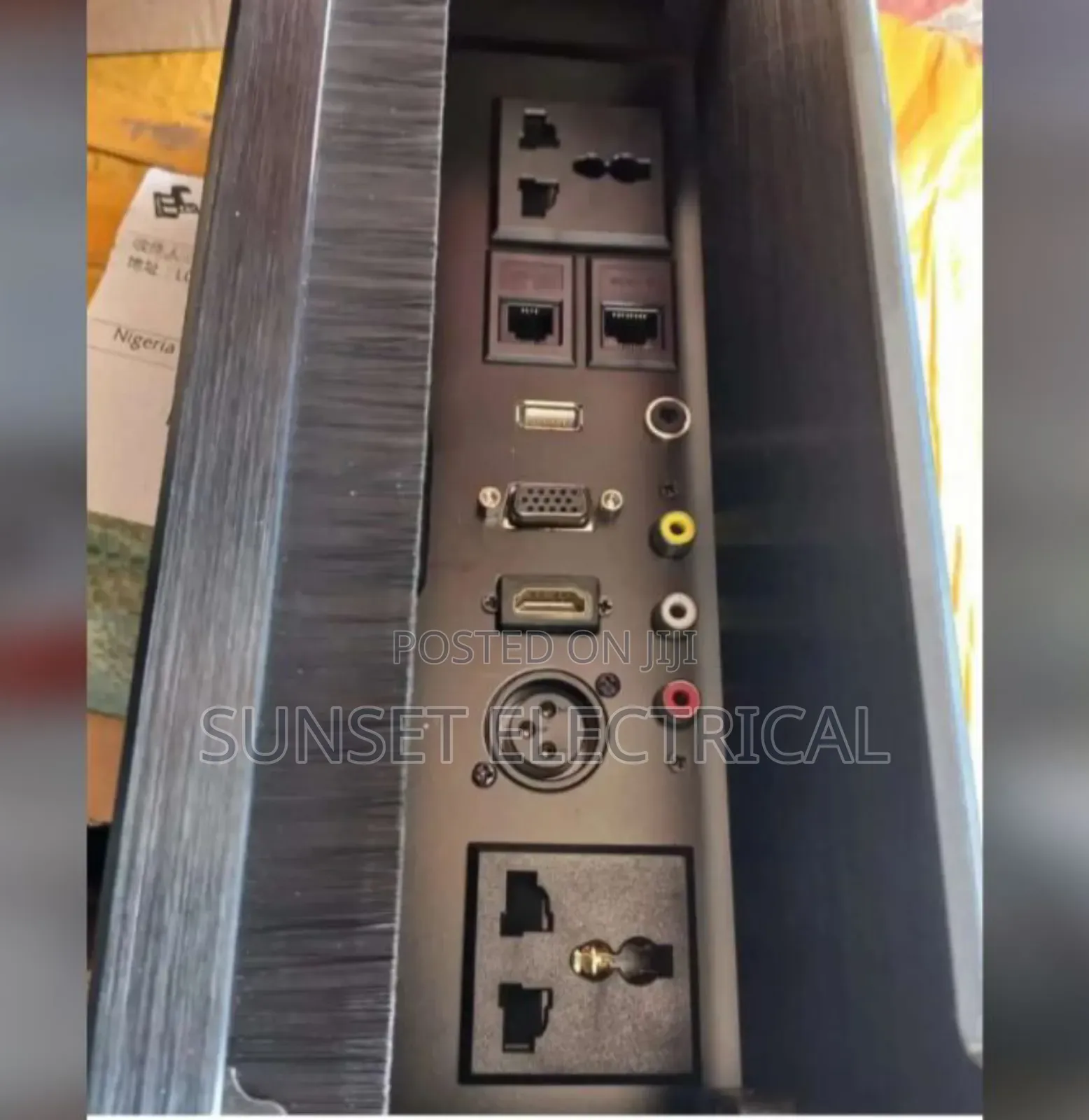 Table Socket With 2 Data,1hdmi,1vgc,