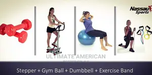 4 in 1 Training Sets , Stand Stepper,Dumnbell