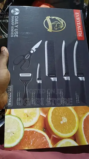 6 Pc's Knife Set