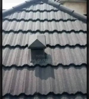 Classic Design With Cup Ridge and Air Vent Stone Coated Roofing Tiles