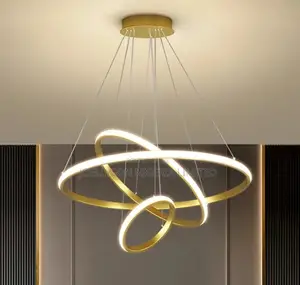 Nordic 3 Rings Led Chandelier