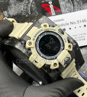 G-Shock Casio Quality Men Rubber Strap Wristwatch