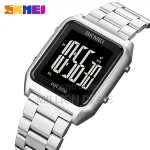 Men's Waterproof Stainless Steel Wrist Watch