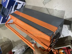 Empty Metal Tools Box