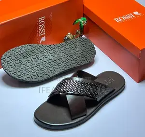 Nice Italy Made Leather Slippers