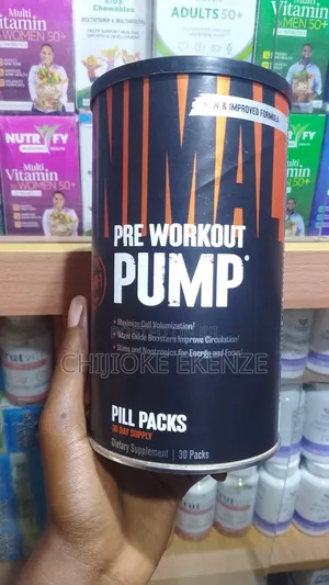 Pre Workout Pump P- 30 Days Supply Pill Packs