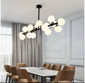 Nordic Black Body Dinning Room, Restaurant, Bar Chandelier Light