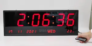 Giant Digital Wall Clock (30 Inch)