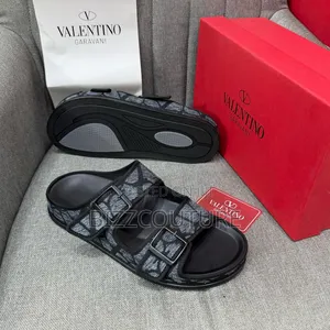 Original Valentino Palm Slippers Available in Store