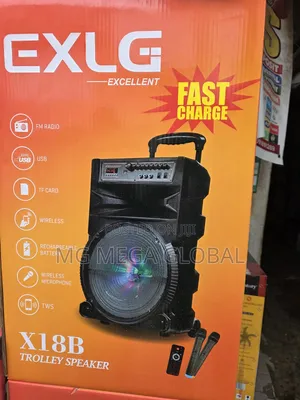 Exlg 1000w Trolley Speaker