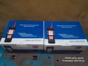 Multiple Gas Detector Rki Gx 6000( 6gas)