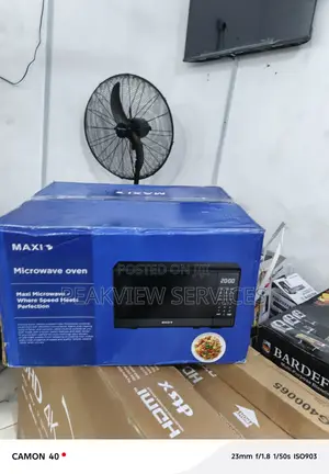 Maxi 20l Digital Microwave With Touch Control Panel