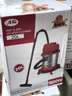 Ag Wet and Dry Vacuum Cleaner 20litres. 1500watts.
