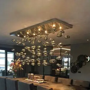 Size 1000mm by 300mm Luxury Modern Bubble Square Modern Living Room,