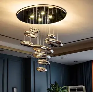 Size 600mm Black Chandelier Light for Living Room, Dinning Room