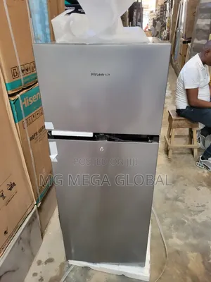 See This Hisense Double Door 205l Silver
