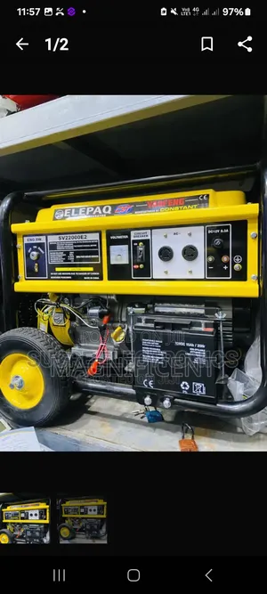 Oringinal Brand New Elepaq Generator 10kva Petrol
