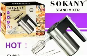 Sokany 300w 5 Speeds Electric Super Power Handheld Stand Mixer