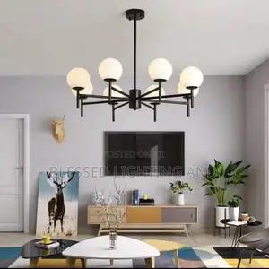 E27 Modern Nordic Chandelier Light for Living Room, Dinning Room, Rece