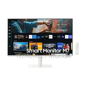 27" M70c, Usb-C, Uhd White Smart Monitor With Speakers Remote