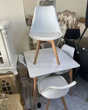 Plastic Dining Table and Chairs
