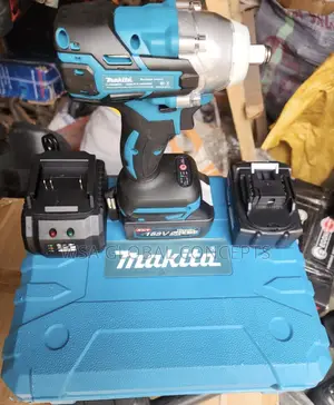 168 Volts Cordless Makita Impact Wrench With Two Batteries,Socket