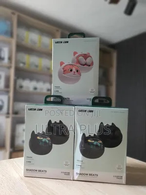 Green Lion Kitty Beats True Wireless Earbuds