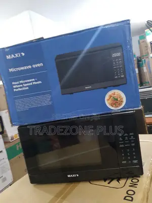 “Maxi Mw020c2gv – Sleek 20l Microwave With Digital Controls”