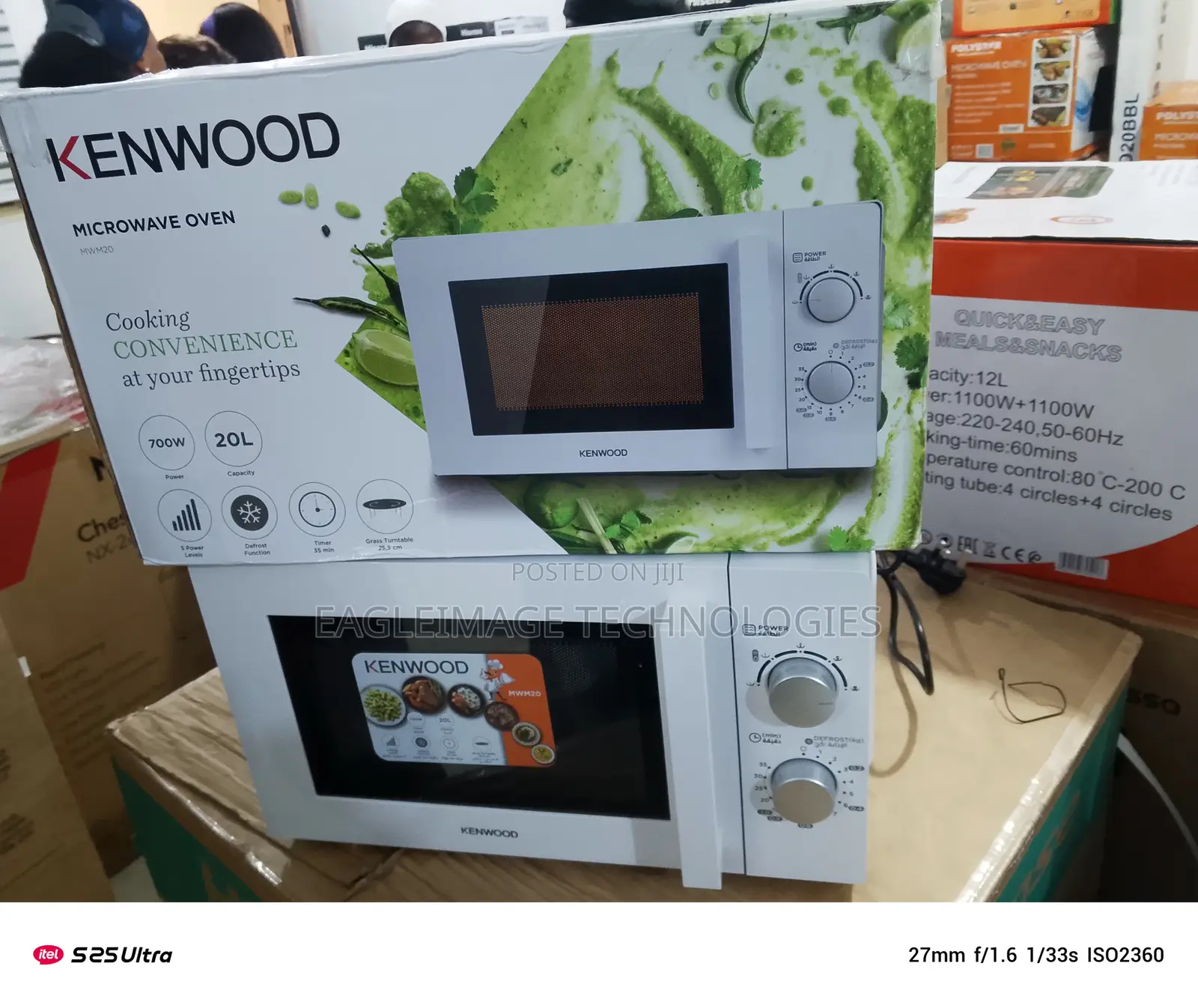 Efficient Space-Saving – Kenwood 20l Microwave