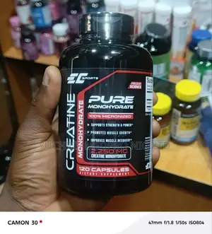 Ec Sports Pure Creatine Monohydrate Capsule