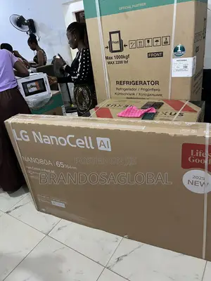 65” Lg Nanocell Display Tv – Brand New Condition