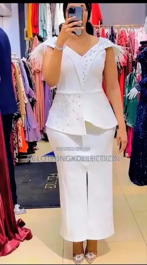 Quality Turkey Peplum Gown