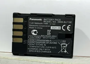 Panasonic DMW-Blf19 Lithium-Ion Battery Pack (7.2v, 1860mah)