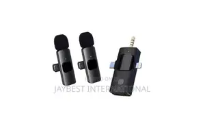 All in One Wireless Lavalier Double Microphones
