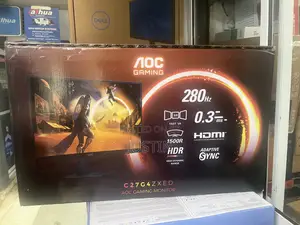 Aoc C27g4zxed - 27 Inch Fhd, 280hz, 0.3ms, Curved Gaming Monitor